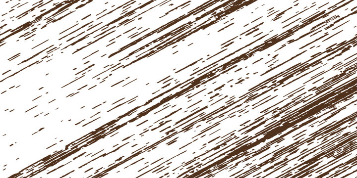 A closeup of a rough brown natural wood texture featuring an old grunge pattern on a weathered wooden wall surface with a light organic design