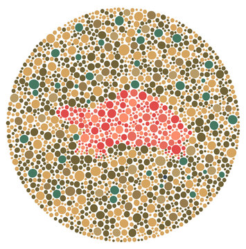 Minimalist Turtle Icon in Color Blind Test Style for Digital Health Apps

Description: A clean, flat vector icon of a turtle made entirely of diagnostic color circles. Ideal for healthcare UI/UX, visi