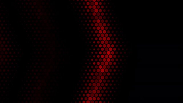 Red hexagons digital abstract background futuristic geometric pattern suitable for tech presentations, gaming overlays, and modern design projects.