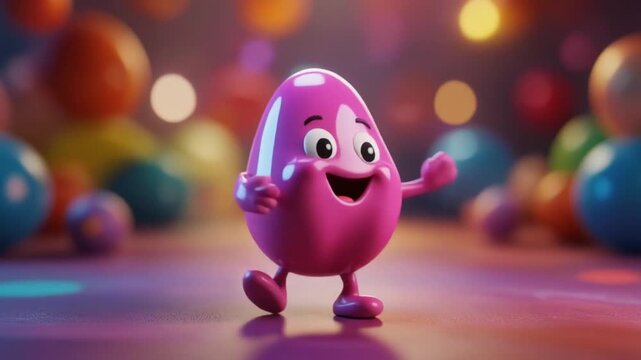 Luminous Droplet Mascot