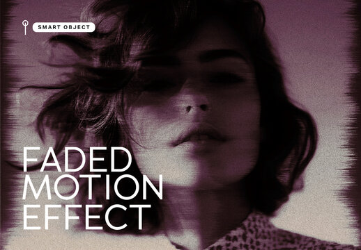 Faded Motion Portrait Photo Effect