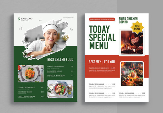 Food Menu Design
