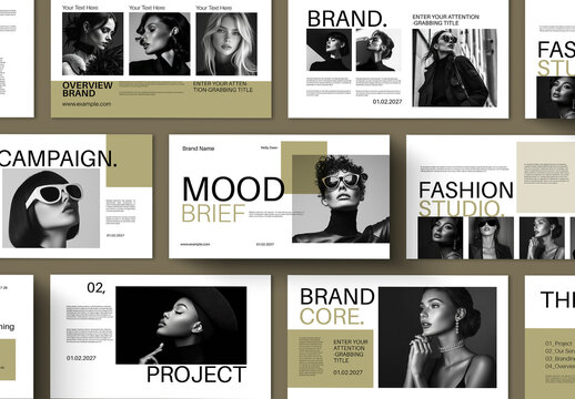 Mood Brief Presentation Design