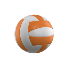 volleyball isolated on white background