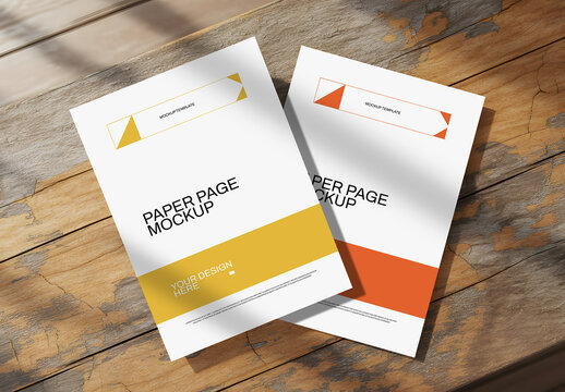 Two Page Mockup