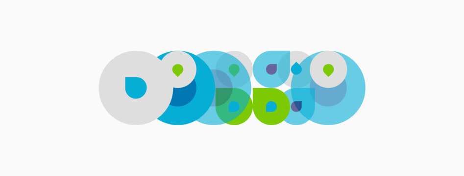 Logo features colorful overlapping circles forming text OPPO. Design uses blue, green, white hues. Simple, modern aesthetic.
