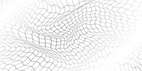 Mesh texture for fishing nets. Seamless pattern for sportswear or soccer goal, volleyball net, basketball hoop, hockey, athletics. Abstract net background. © Tetiana Komarytska