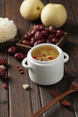 Chinese Pear and Red Date Wellness Soup