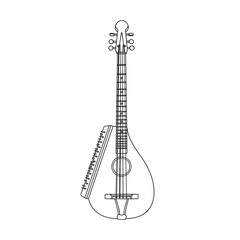 Naklejka premium electric guitar vector illustration
