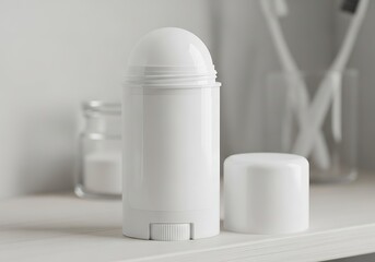 Obraz premium White Deodorant on Counter