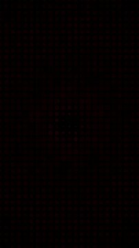Red dots digital grid abstract pattern pulsing light expanding ripple
