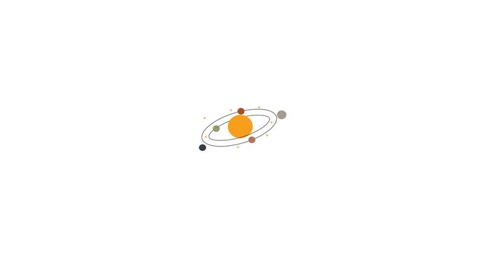 Orbit Planetary Space Orbit Animation