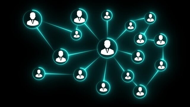 Stakeholders concept for business finance stakeholder investment management. Different stakeholders contact collaboration for company or animation.. Businessman showing stakeholders . 