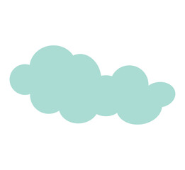 vector illustration of cloud