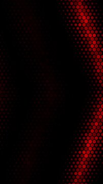Red dots pattern abstract digital motion grid