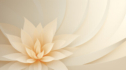 Naklejka premium indian white background 3d, white abstract frame, chakra element, esoteric symbol