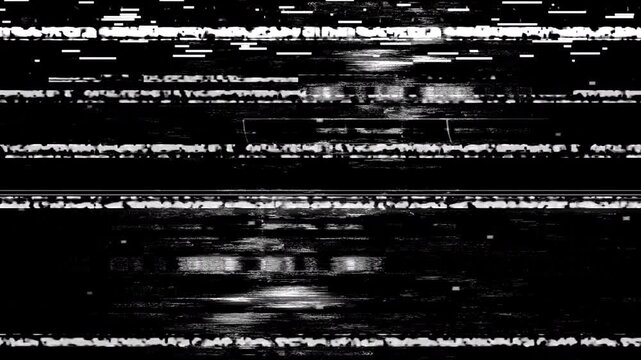 abstract digital glitch error screen transition