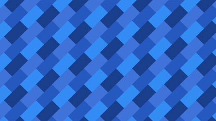 Modern Geometric Square Grid Pattern Background &ndash; Abstract Blue Tech Vector Illustration