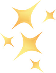 Obraz premium Cluster Sparkle Stars icon