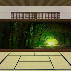 縁側のある和室