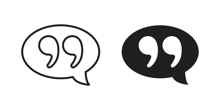 Comment quote icon