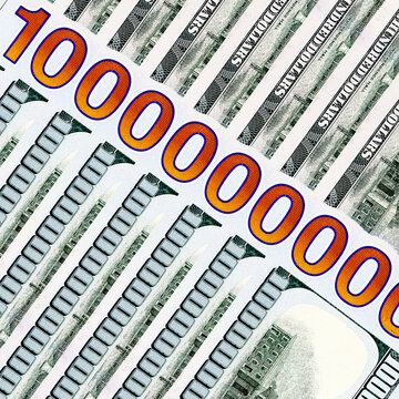 Billion dollars. The concept of unlimited money