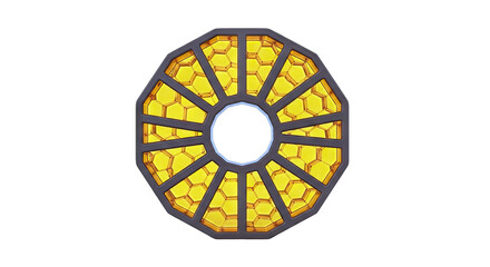 Octagonal Honeycomb Geometric Pattern