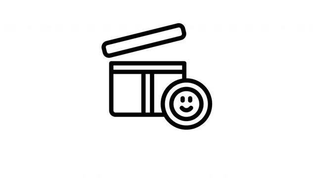gift box animated icon