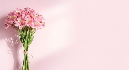 Fototapeta premium Beautiful pink flowers for mother's day celebration and gift ideas