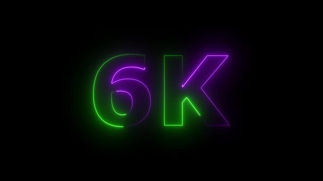  Thank You 6K Followers, 6k subscribe celebration Social Media Milestone Celebration future concept Post, social media 