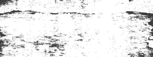Fototapeta premium Abstract Distressed Grunge Texture Overlay Effect Black and White Rough Weathered Surface Background Element