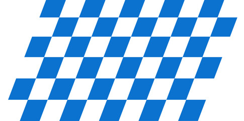 blue and white checkered racing pattern background vector