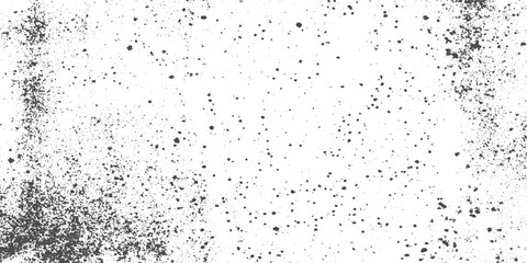 Fototapeta premium Monochrome abstract splatter background with subtle halftone vector texture overlay rough grunge effect.