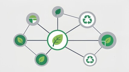 Ecofriendly network diagram