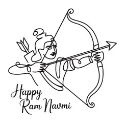 Lord Rama Archery Happy Ram Navmi