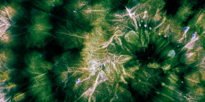 Multicolour Line Color Design. Bleach Dye Effect.