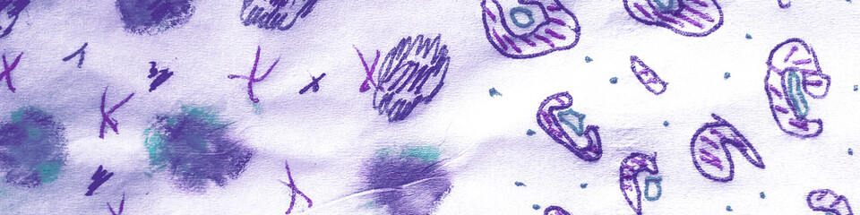 Watercolor Paint Pattern. Elegant Indian Ethnic © Olga