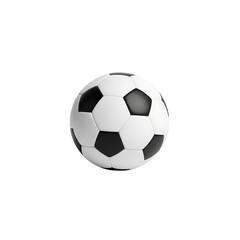 Fototapeta premium A soccer ball on transparent background