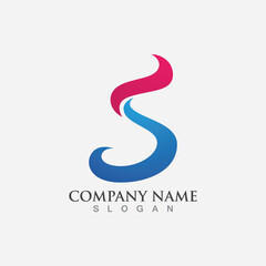 Business corporate S letter logo
