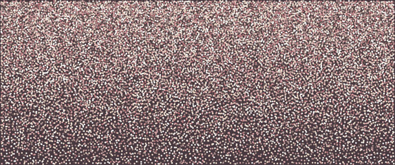 Fototapeta premium Rose gold glitter seamless background with champagne pink gradient, sparkling dust texture in trendy feminine luxury style for wedding branding and festive design.