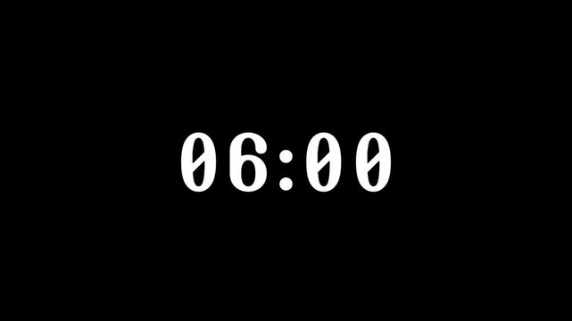 Digital clock showing 0600 on a black background, representing time and punctuality