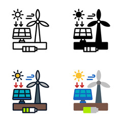 Hybrid Power System is combining multiple energy sources for reliable power generation.