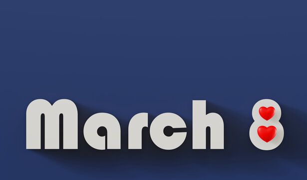 Creative Text Balloon march 8d work