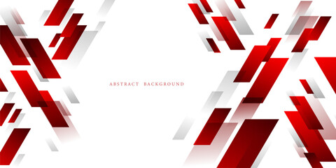 Obraz premium Modern, futuristic red abstract background. Abstract illustration.