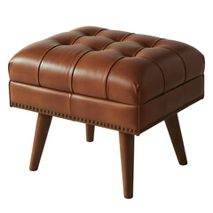 Vintage Wooden Furniture Set &ndash; Chair and Table Isolated for Home Interior Design