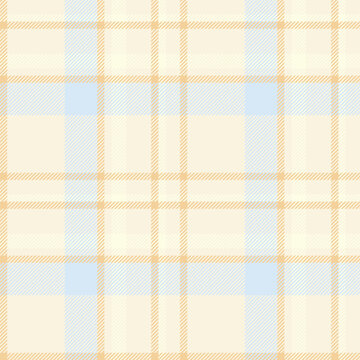 Pano background texture tartan, sensual seamless vector textile. Dog tooth pattern fabric plaid check in beige and light colors.