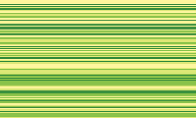 Obraz premium Abstract green and yellow horizontal stripes background. Perfect for websites, presentations, or textile design. Clean, modern, and versatile, this image evokes freshness and growth.