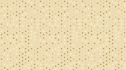 Elegant seamless pattern of pastel dots on a beige background.  Perfect for website backgrounds, packaging design, or textile prints.  Subtle texture adds visual interest and sophistication.