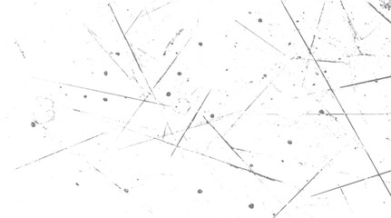 White background with scattered grey dust specks and thin diagonal lines texture