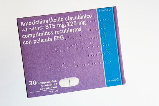  Boxes of amoxicillin antibiotics.